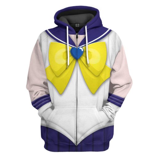 Gearhumans 3D Sailor Uranus Custom Tshirt Hoodie Apparel - Image 4