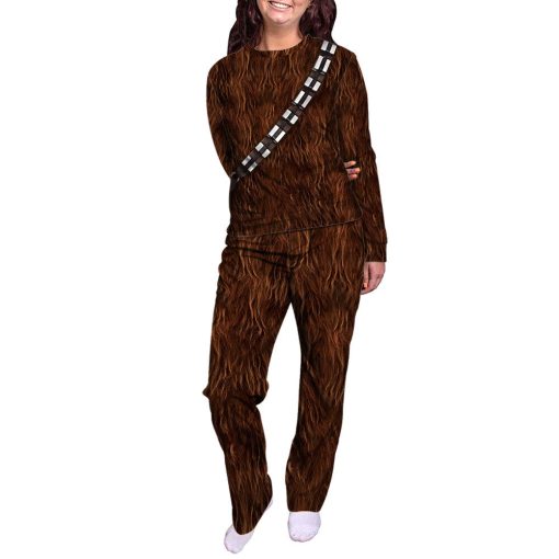 Gearhumans 3D S.W ChewBacca Set Cosplay Custom Family Pajamas - Image 3