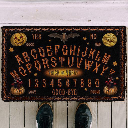 Gearhumans 3D Talking Board Ouijia Board Halloween Style Custom Doormat - Image 4