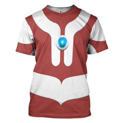 Gearhumans 3D Ultraman Custom Hoodie Tshirt Apparel - Image 3
