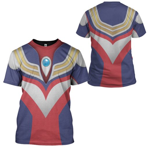 Gearhumans 3D Ultraman Tiga Custom Hoodie Tshirt Apparel - Image 7