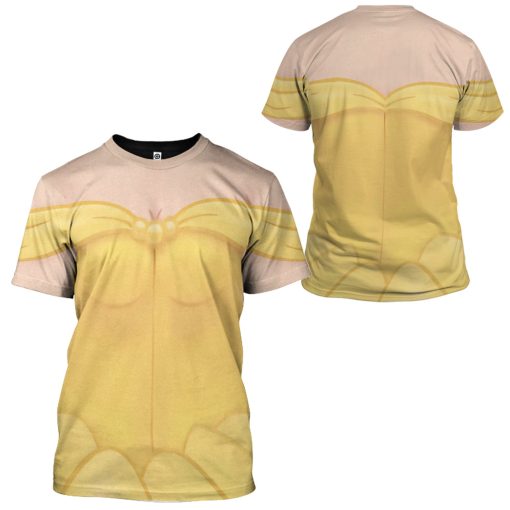 Gearhumans 3D Bella Princess Custom Tshirt Hoodie Apparel - Image 7