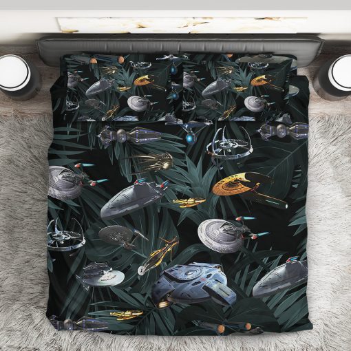 Gearhumans 3D S.T Space Ships Custom Bedding Set - Image 2