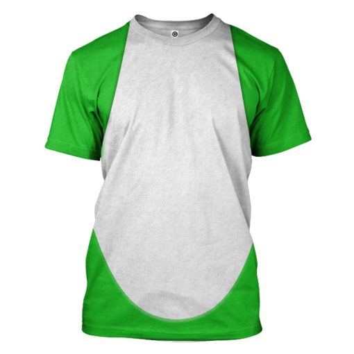 Gearhumans 3D Yoshi Custom Hoodie Tshirt Apparel - Image 3