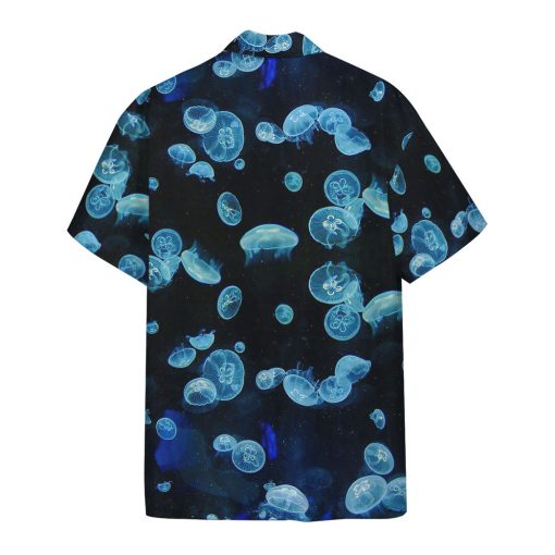 Gearhumans 3D Moon Jellies Custom Hawaii Shirt