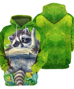 Gearhumans Raccoon - 3D All Over Printed Shirt
