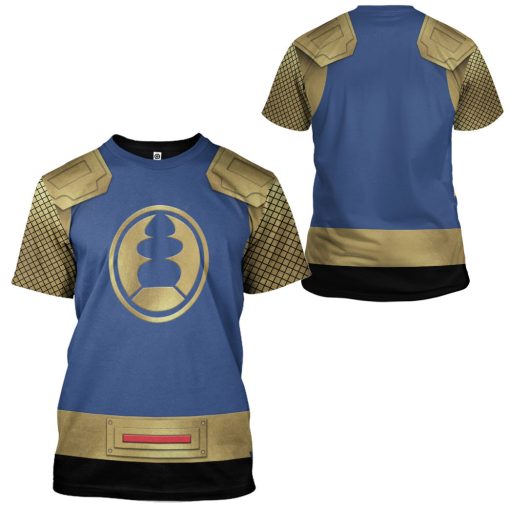 Gearhumans 3D The Navy Thunder Rangers Ninja Storm Custom Tshirt Hoodie Apparel - Image 7