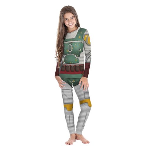 Gearhumans 3D S.W Boba Fett Custom Family Pyjamas