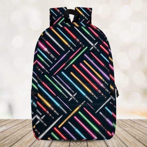 Gearhumans 3D Lightsabers Custom Backpack - Image 4