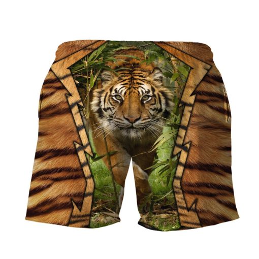 Gearhumans 3D Jungle Tiger Custom Hawaii Shirt - Image 10