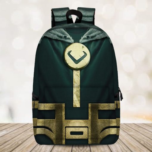 Gearhumans 3D Kid Loke Cosplay Custom Backpack - Image 4