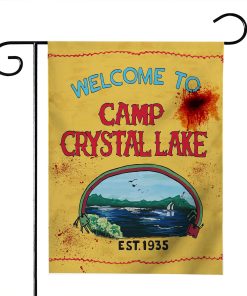 Gearhumans 3D Friday The 13th Welcome To Crystal Lake Custom Flag