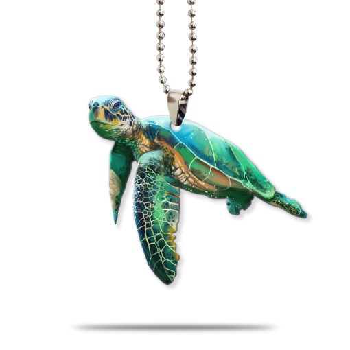Gearhumans 3D Sea Turtle Custom Car Hanging
