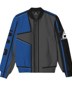 Gearhumans 3D Power Rangers SPD Blue Uniform Custom Bomber Jacket