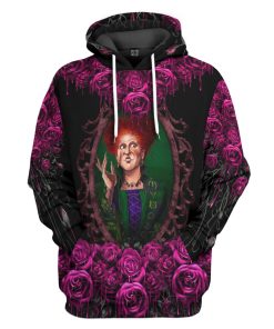 Gearhumans 3D Hocus Pocus Winifred Sanderson Custom Tshirt Hoodie Apparel