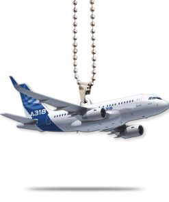 Gearhumans 3D Airbus A320 Airplane Custom Car Hanging