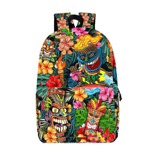 Gearhumans 3D Tiki Tiki Awesome Custom Backpack