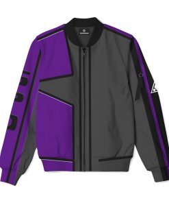 Gearhumans 3D Power Rangers SPD Purple Uniform Custom Bomber Jacket