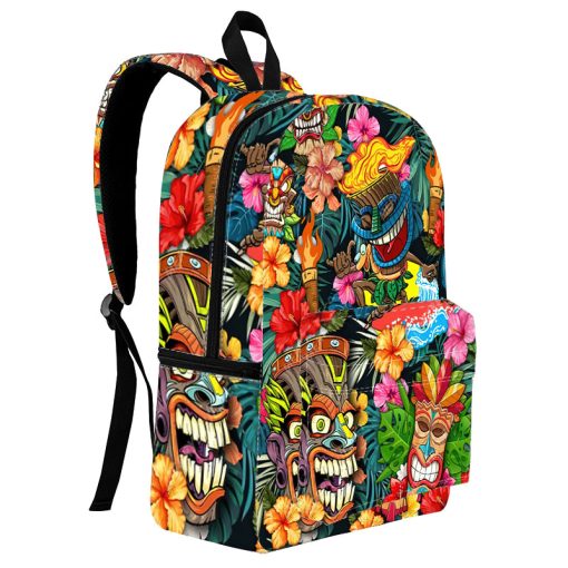 Gearhumans 3D Tiki Tiki Awesome Custom Backpack