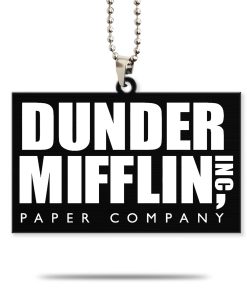 Gearhuman 3D The Offc Dunder Mifflin Custom Car Hanging