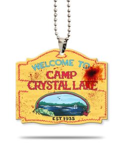Gearhumans 3D Friday The 13th Welcome To Crystal Lake Custom Car Hanging
