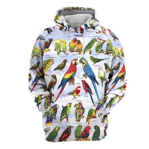 Gearhumans Parrot - 3D All Over Printed Shirt