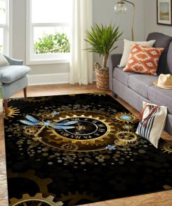 Gearhumans STEAMPUNK DRAGONFLY RUG