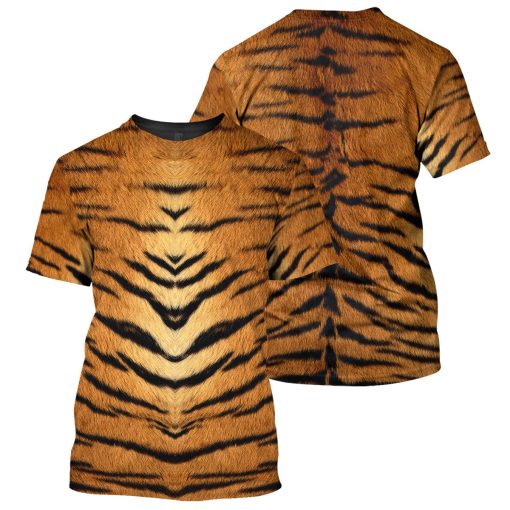 Gearhumans Tiger - 3D All Over Printed Shirt