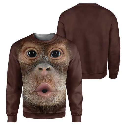 Gearhumans Monkey - 3D All Over Printed Shirt - Image 2