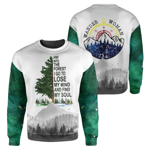 Gearhumans Hiking Wander Woman - 3D All Over Printed Shirt - Image 2