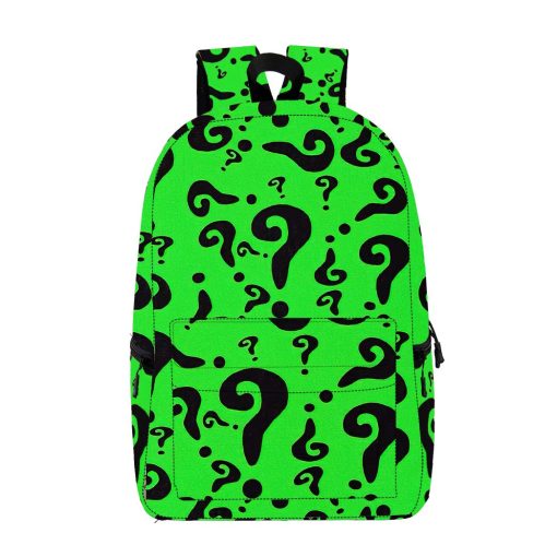 Gearhumans 3D DC The Riddler Custom Backpack