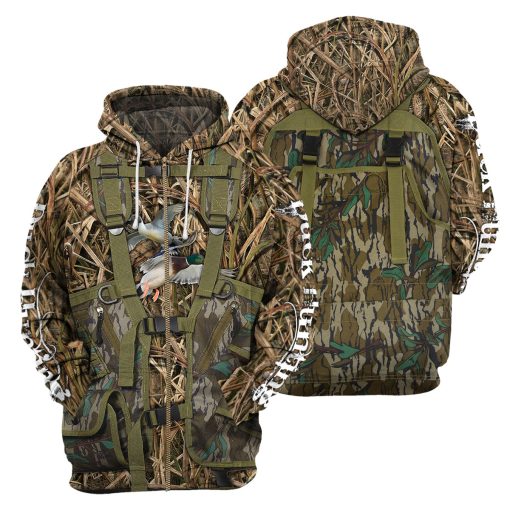 Gearhumans Duck Hunting - 3D All Over Printed Shirt - Image 4