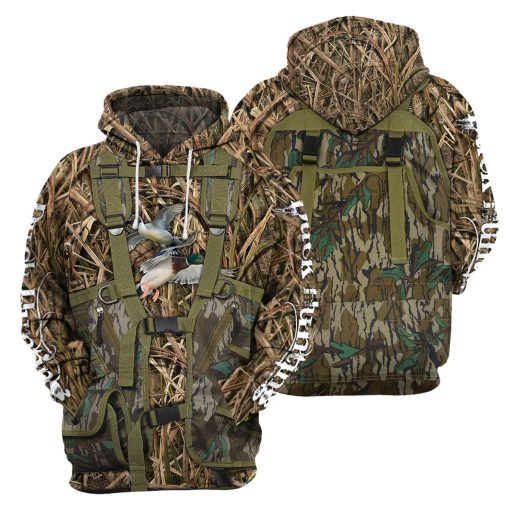 Gearhumans Duck Hunting - 3D All Over Printed Shirt