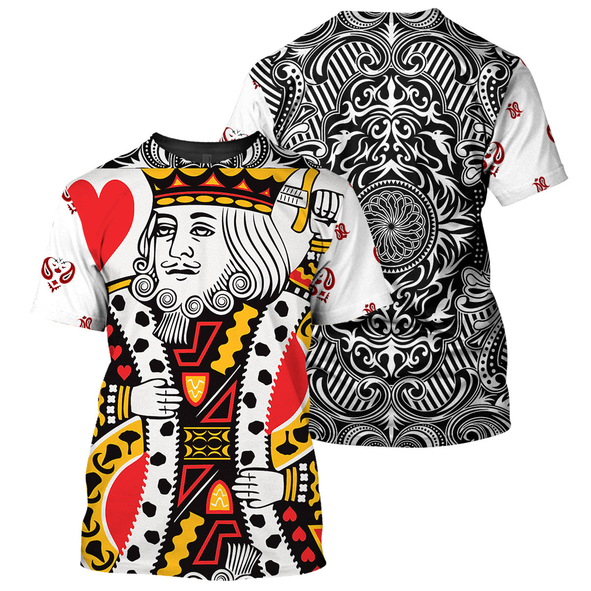 Gearhumans Poker King - 3D All Over Printed Shirt 3 Gearhumans Poker King - 3D All Over Printed Shirt - Image 3