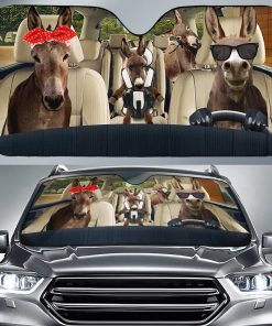 Gearhumans 3D Donkey Auto Sun Shades