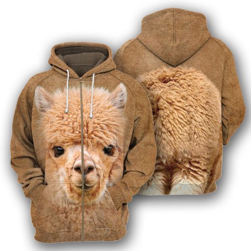 Gearhumans Alpaca - 3D All Over Printed Shirt - Image 4
