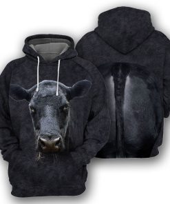 Gearhumans Angus Cattle - 3D All Over Printed Shirt