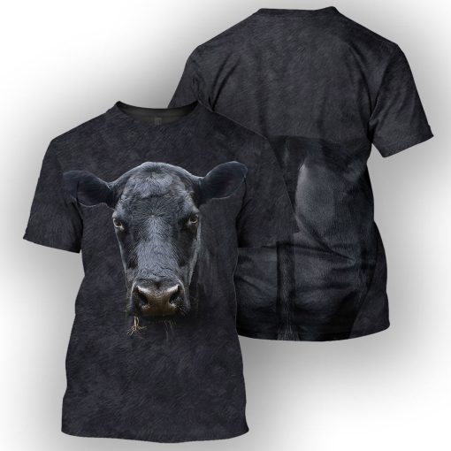 Gearhumans Angus Cattle - 3D All Over Printed Shirt