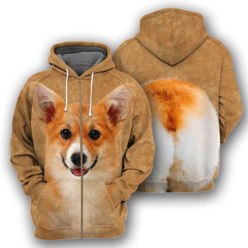 Gearhumans Corgi - 3D All Over Printed Shirt