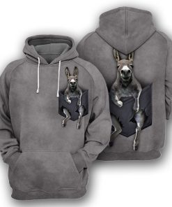 Gearhumans Donkey Pocket - 3D All Over Printed Shirt