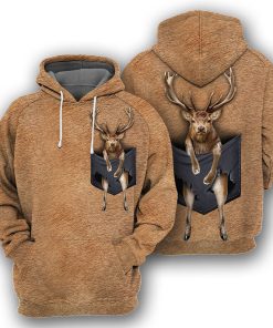 Gearhumans Elk Pocket - 3D All Over Printed Shirt