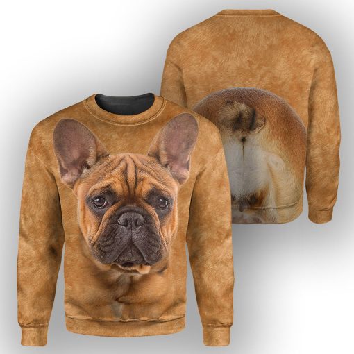 Gearhumans French Bulldog - 3D All Over Printed Shirt - Image 2