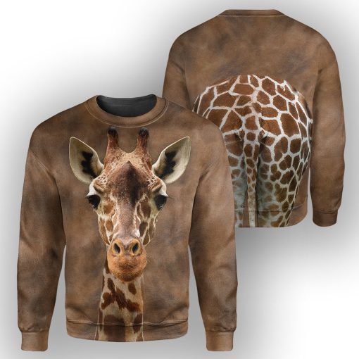 Gearhumans Giraffe - 3D All Over Printed Shirt - Image 2