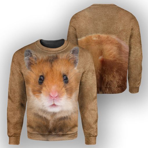 Gearhumans Hamster - 3D All Over Printed Shirt - Image 2