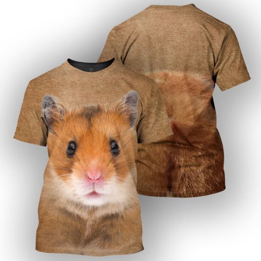Gearhumans Hamster - 3D All Over Printed Shirt - Image 3