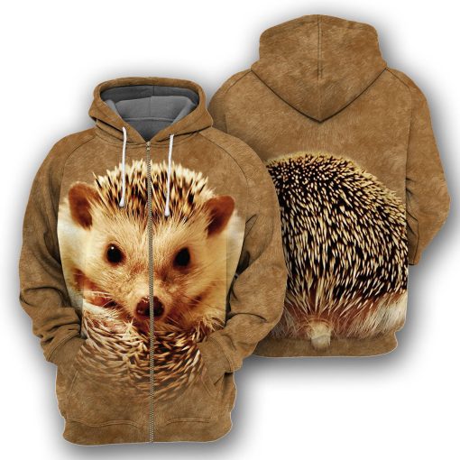 Gearhumans Hedgehog - 3D All Over Printed Shirt - Image 4