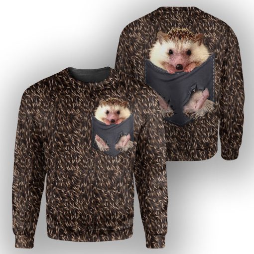 Gearhumans Hedgehog Pocket - 3D All Over Printed Shirt - Image 2