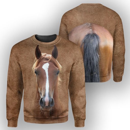 Gearhumans Horse - 3D All Over Printed Shirt - Image 2