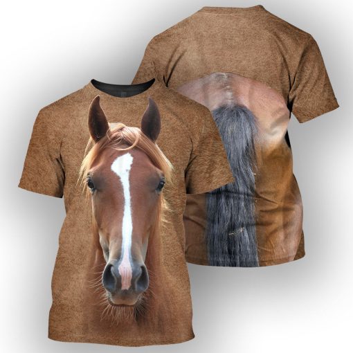 Gearhumans Horse - 3D All Over Printed Shirt - Image 3