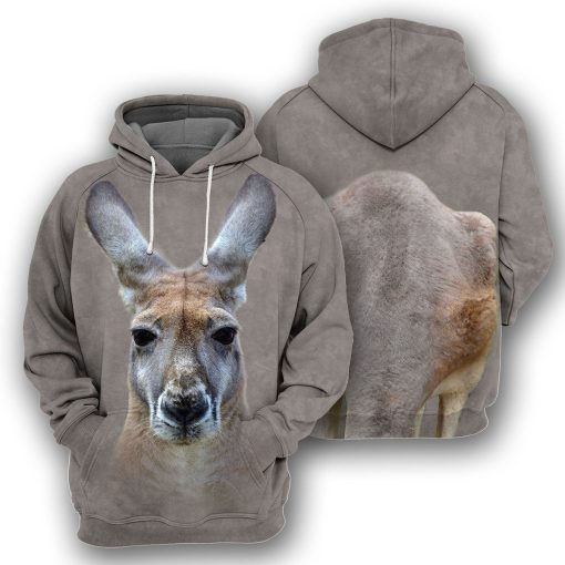 Gearhumans Kangaroo - 3D All Over Printed Shirt